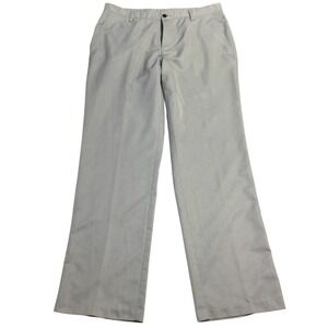 Adidas‎ Pants Mens 34x34 Gray Climalite Performance Tech Golf Chinos Wicking